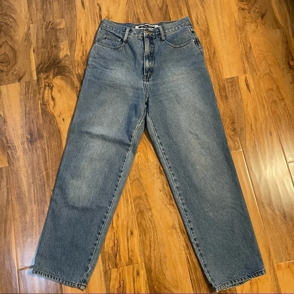 2/$30  Anchor Blue High Waisted Mom Jeans - Picture 6 of 6